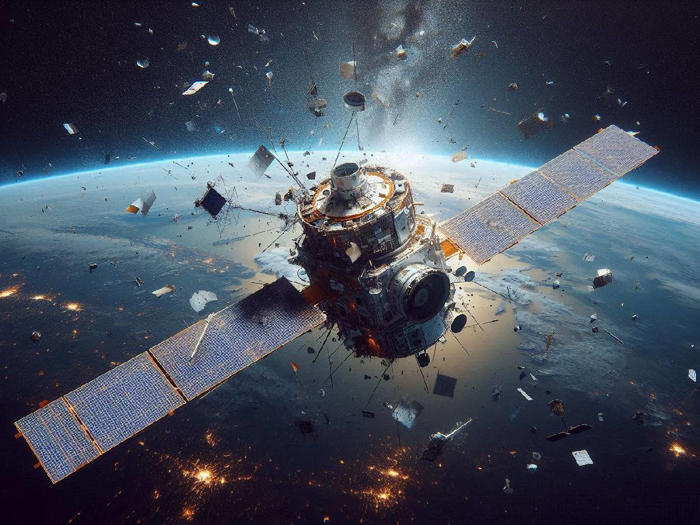 satélite ruso se rompe en más de 100 pedazos; astronautas se refugian