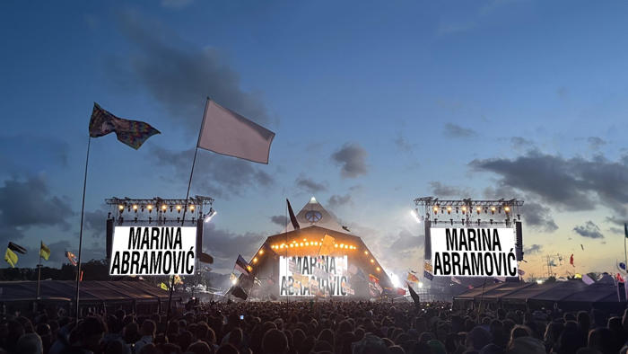 marina abramović at glastonbury: acclaimed artist to stage her largest-ever participatory work at worthy farm
