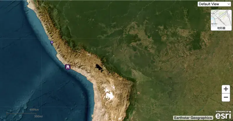 快訊／秘魯7.2地震 發布「紫色海嘯警報」