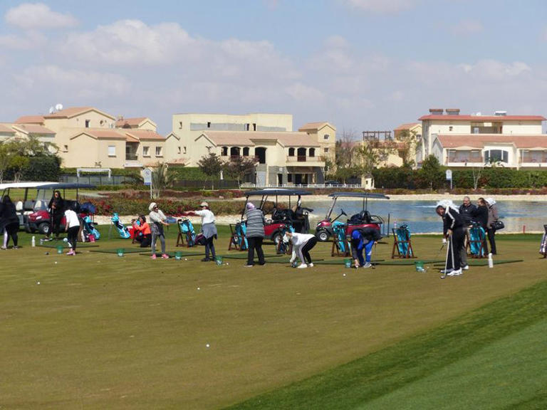 Womens 'Girls Go Golf' at Madinaty Golf Club in Egypt