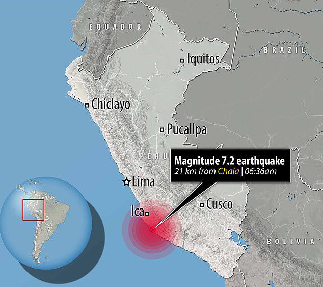 huge 7.2-magnitude quake strikes off peru
