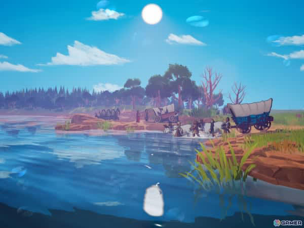 アメリカ西部への旅路を描くadv「the oregon trail」がepic games storeで7月4日にリリース！