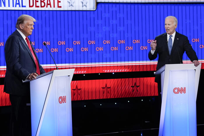 donald trump crushes joe biden in first debate polls