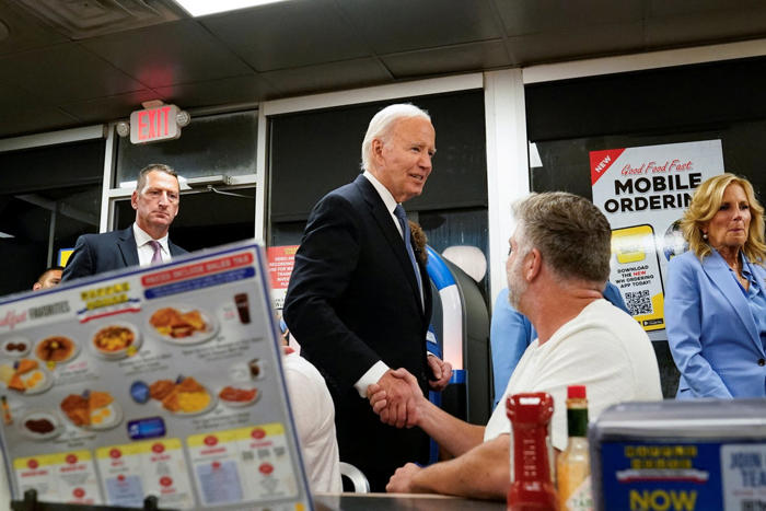 biden makes pit stop at waffle house in atlanta after first presidential debate: ‘i think we did well’