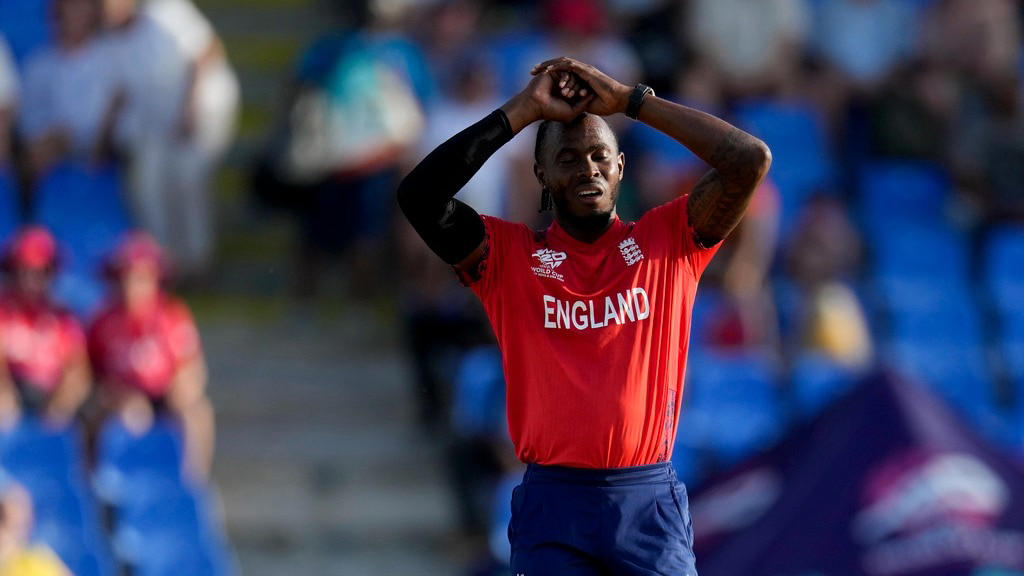 ind vs eng: rcb poke fun at jofra archer on old tweet after india seal t20 wc final berth