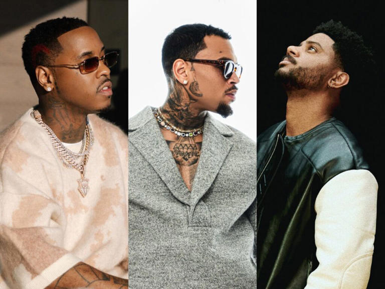 Jeremih links with Chris Brown and Bryson Tiller for his new single “Wait On It.” Produced by Cássio and Retro Future, “Wait On It” finds the R&B gents crooning about the thrills of a situationship—even when they aren’t clear on where they actually stand.  “Just might kiss on her lips right by her hips like mwah, baby / Pop champagne older than, this Lo Spumante,” Jeremih sings in verse one.  Tiller appears in the second verse, singing, “We ain’t even had no conversation for a minute / I ain’t trying to play with your feelings / I gotta know if […]