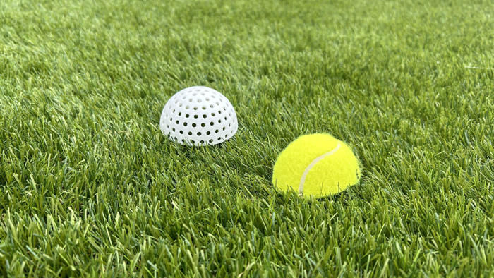 could a more sustainable ball be used in tennis?