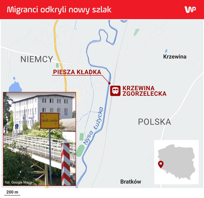 migranci odkryli słaby punkt strefy schengen. to kładka z polskiej wsi