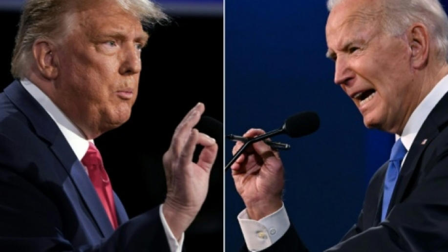 joe biden contre donald trump: un premier duel tendu lance la campagne présidentielle américaine