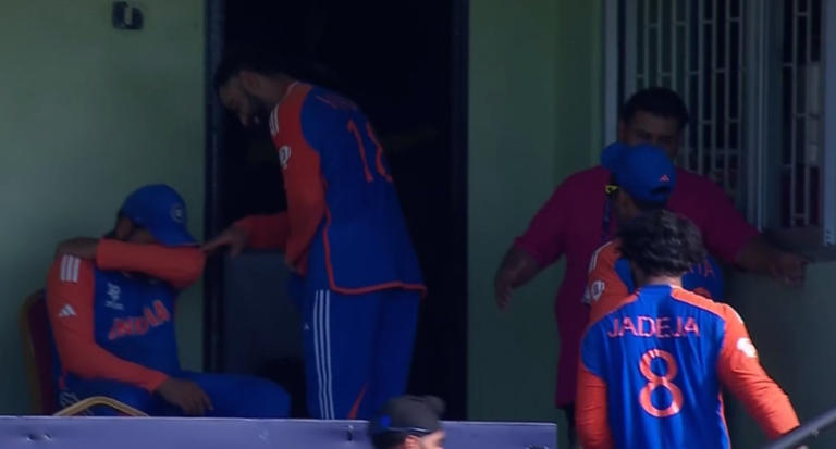 Was Rohit Sharma Crying After India Beat England To Enter T20 World Cup ...