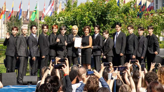 seventeen steers unesco’s youth vision by becoming the first ever goodwill ambassador for youth