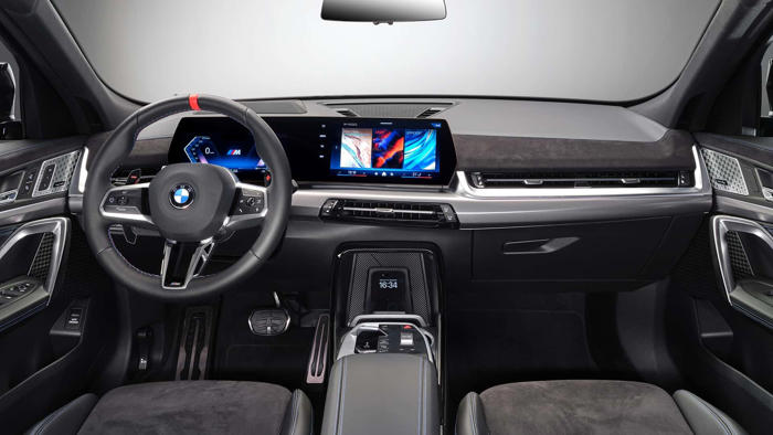 android, bmw x2: el interior del suv coupé, al detalle
