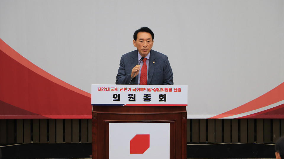 김석기 의원, 외교통일위원장 선출