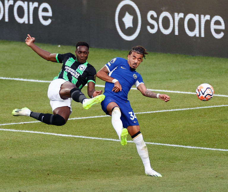 Brighton & Hove Albion and Chelsea played an English Premier League exhibition game at Lincoln Financial Field last summer.