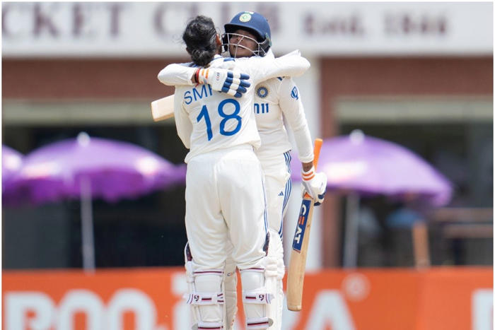 smriti mandhana, shafali verma break 20-year old record for highest opening partnership in women’s test cricket
