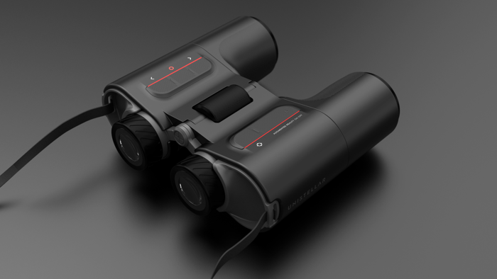 the world's first smart ar binoculars just hit a major crowdfunding milestone – even though the shipping date is a distant object