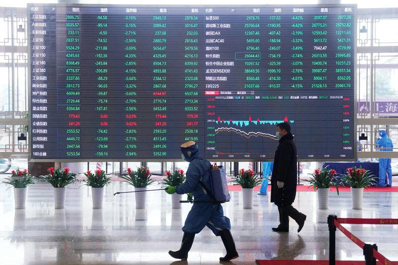 ações da china revertem perdas com investidores digerindo debate presidencial dos eua