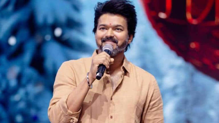 tamil superstar vijay urges students to develop political view and not to get misled by social media propaganda in his first public speech