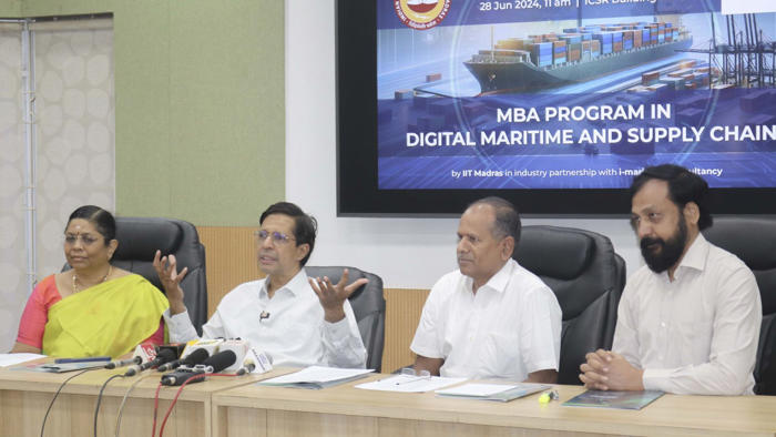 android, iit madras launches mba in digital maritime and supply chain, cat score not required