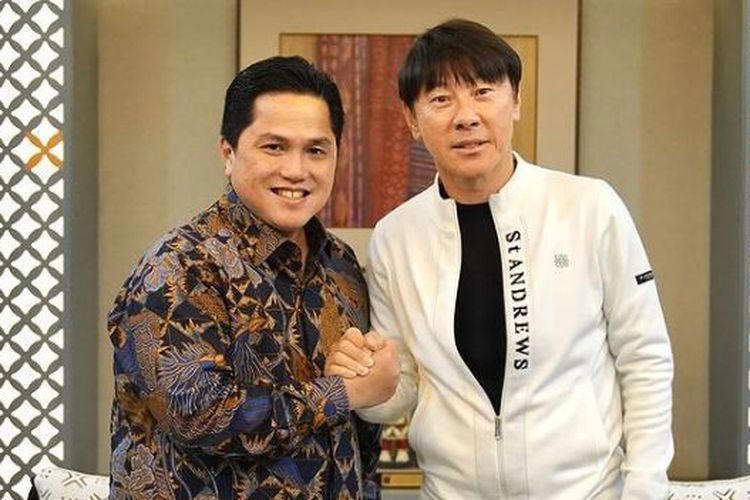 satu permintaan pssi kepada shin tae-yong usai resmi perpanjang kontrak di timnas indonesia