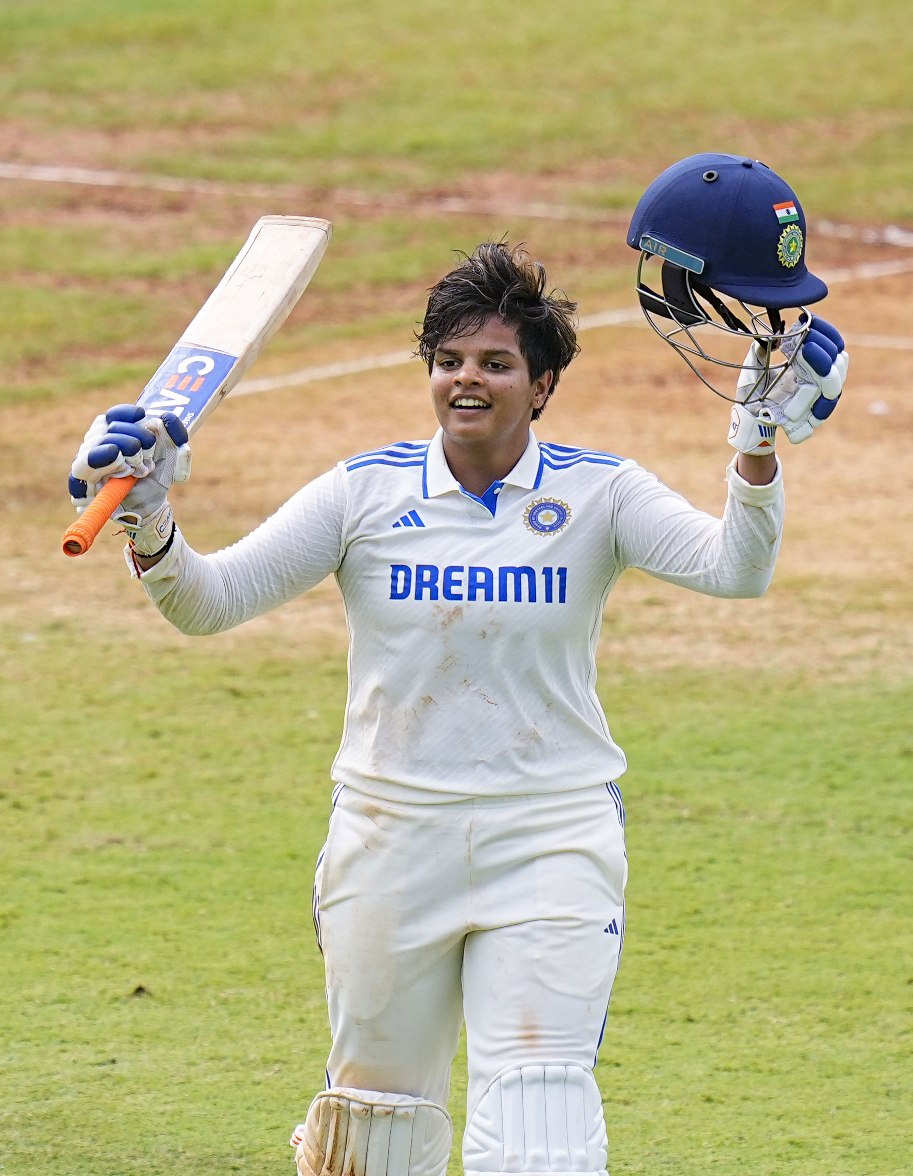 Shafali Verma Becomes Fastest Woman Double-centurion In Test Cricket