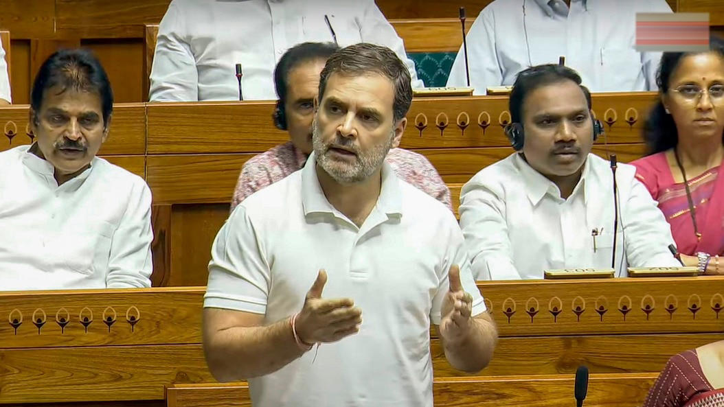 congress says rahul gandhi's mic muted. who has fingers on mic switches
