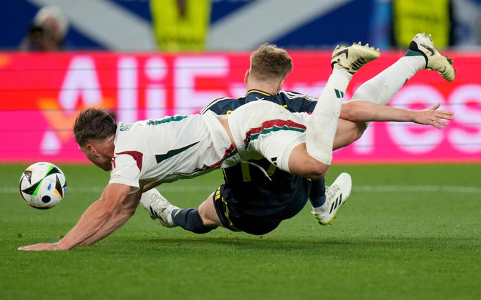 scotland should not have been awarded a penalty against hungary, says uefa