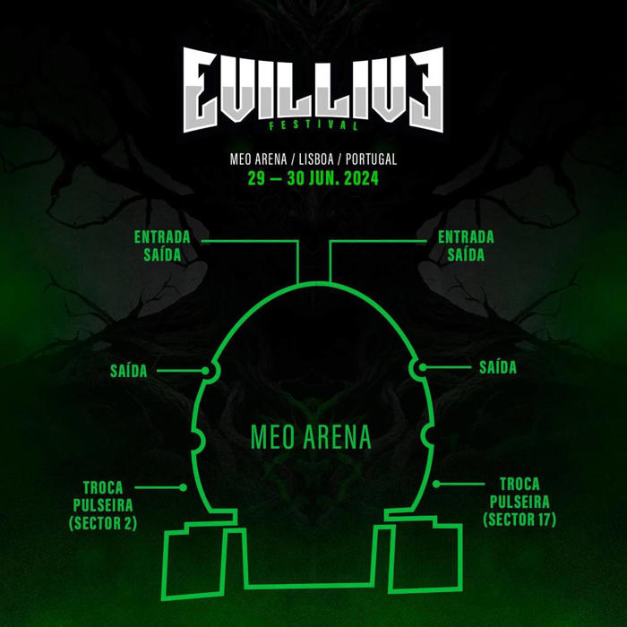 guia completo do evil live, na meo arena: os horários dos concertos e toda a informação útil sobre o festival de metal