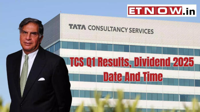 tcs dividend 2025: q1 fy 2025 earnings on... - date, time, record date