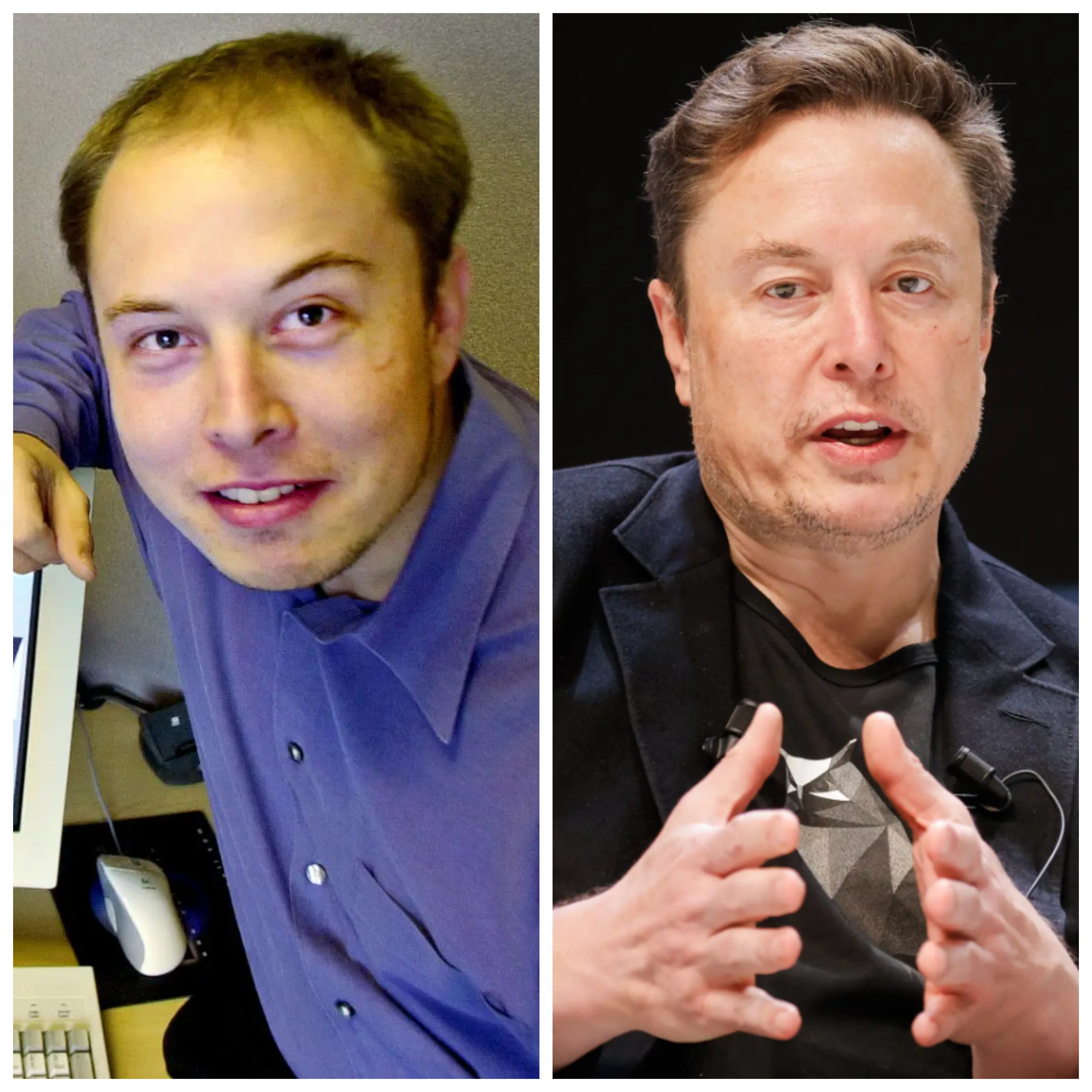 See how different Elon Musk, Jeff Bezos, and other tech CEOs looked ...