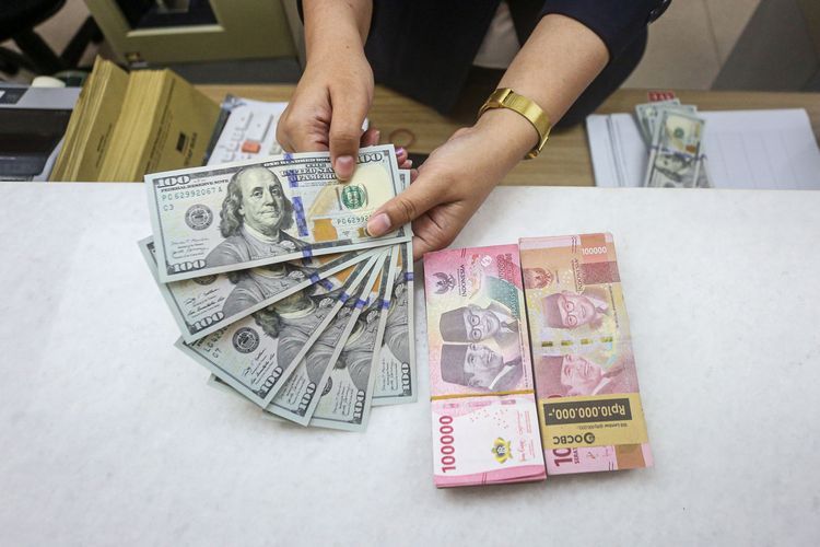 Dolar AS Tertekan, Rupiah Menguat 30 Point Sentuh Rp 16.375 Per Dolar AS