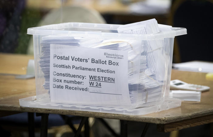 postal votes delay may leave some scots ‘disenfranchised’, warns swinney