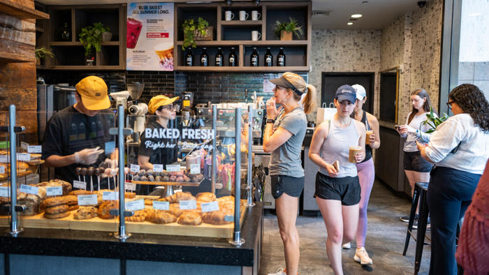 fast-food and coffee chains are opening smaller, takeout-only stores