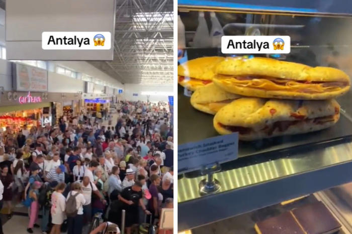 antalya airport chaos: tourists face soaring prices and long queues