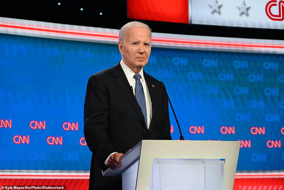 Moment Jill Biden Leads Joe Off The Stage After Dismal Debate