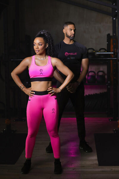 for its 10-year anniversary, mielle organics partners with actively black to launch limited edition athleisure collection