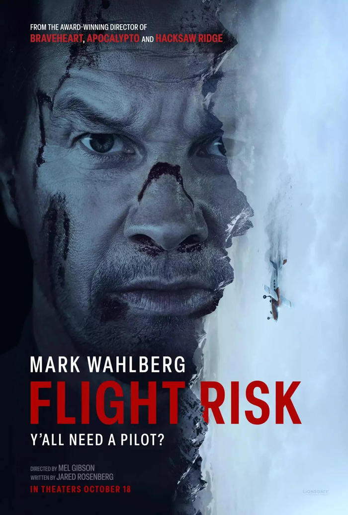 ‘flight risk’: la película de mark wahlberg dirigida por mel gibson que transcurre íntegramente en un avión