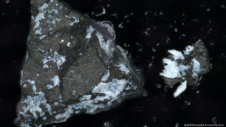 fosfato hallado en muestras de asteroide bennu sugiere que proviene de un mundo oceánico