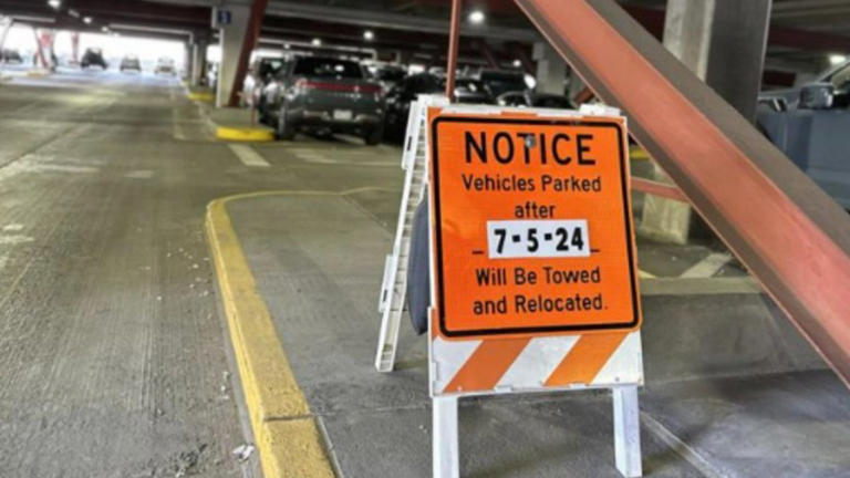 Your car will be relocated if you park at this DIA garage during 4th of ...