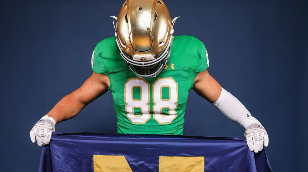 notre dame 2025 recruiting class ranks no. 4 by espn