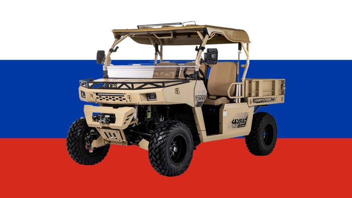 you could buy the same utv sold to the russian military, right here in the us