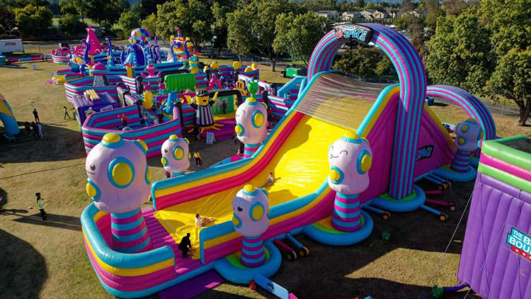 The 'World's Largest Bounce House' set to come to Northeast Ohio in July: How to secure tickets