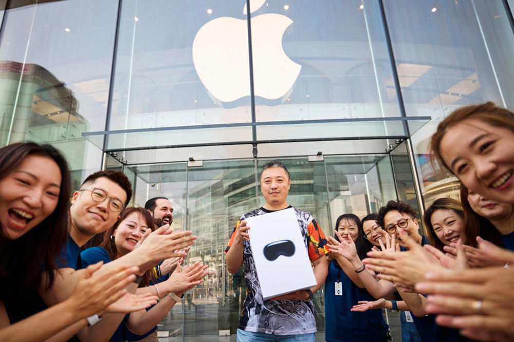 apple vision pro เริ่มเข้าสู่ตลาดโลก: วางขายในจีน, ฮ่องกง, ญี่ปุ่น และสิงคโปร์แล้ว