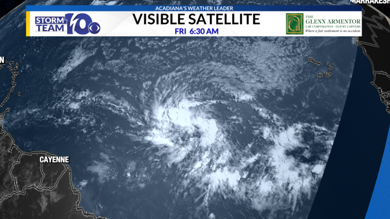 Tropical Storm Beryl Forms In The Atlantic Ocean