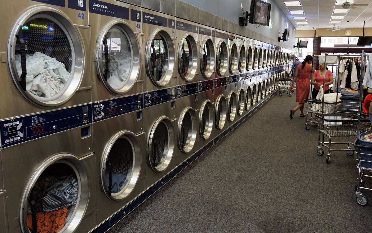 <p>Obviously, when traveling in a mobile home, you can't exactly lug around a washing machine and dryer. Having to find and use laundromats all the time is not always the greatest experience, especially when traveling in desolate areas.</p>