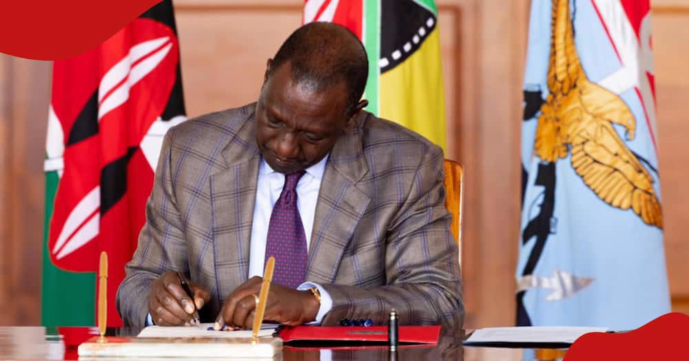 wlliam ruto signs appropriations bill 2024 into law