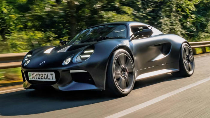 this electric sports car charges faster than any other ev