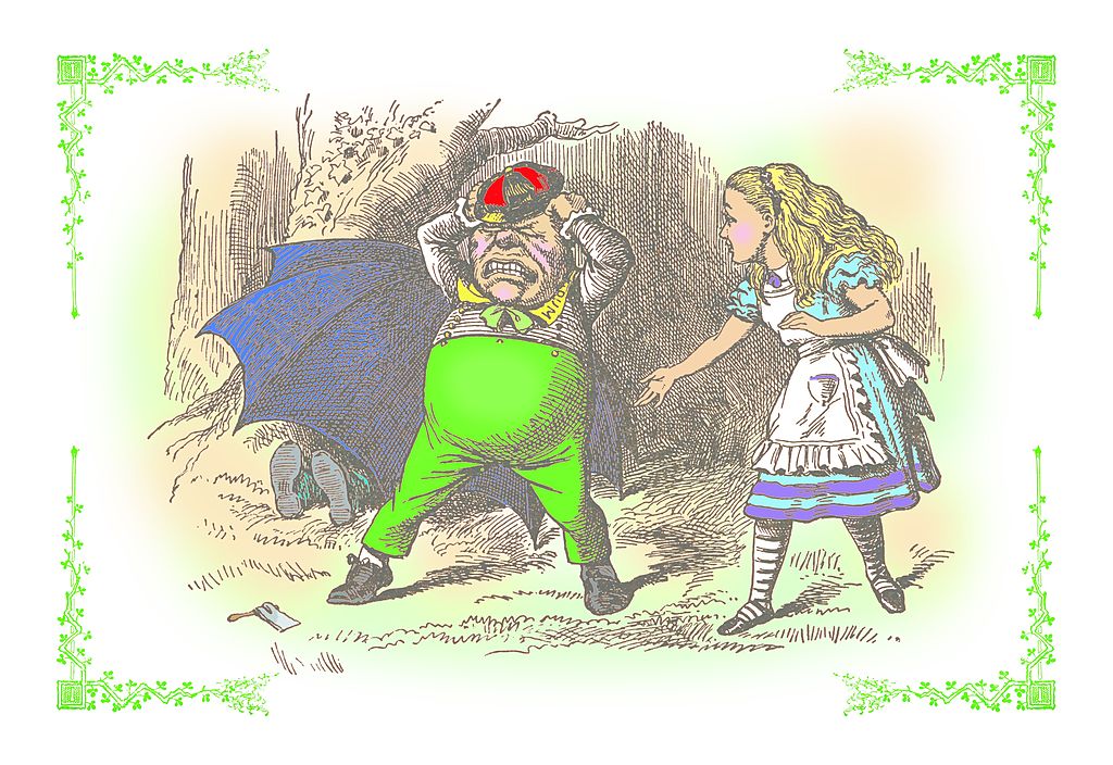 <p>According to BBC, Charles Dodgson, aka Lewis Carroll, was a mathematics professor at Oxford. This may explain the complex geometric allusions throughout the story. Additionally, Alice desperately tries to solve puzzles throughout the story that seem to only confuse her.</p> <p>For example, the Mad Hatter's riddle and the Queen's croquet game doesn't make any sense and ultimately doesn't offer Alice an answer. A world void of logic may have been a way to escape from the precision that consumes the mind of a mathematician.</p>
