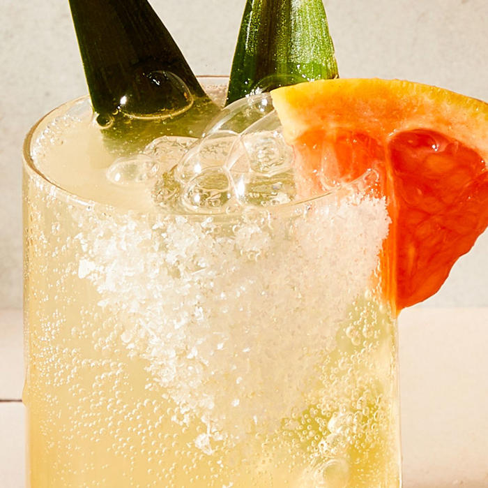 the piña paloma gives tequila a tropical twist