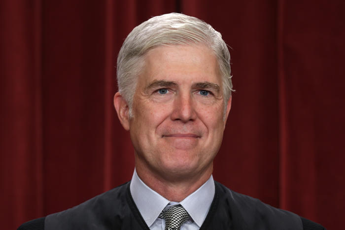 neil gorsuch cheers supreme court placing 'tombstone' on 40-year precedent